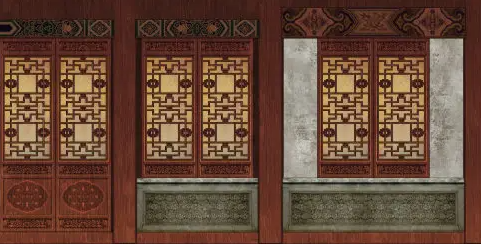城厢隔扇槛窗的基本构造和饰件